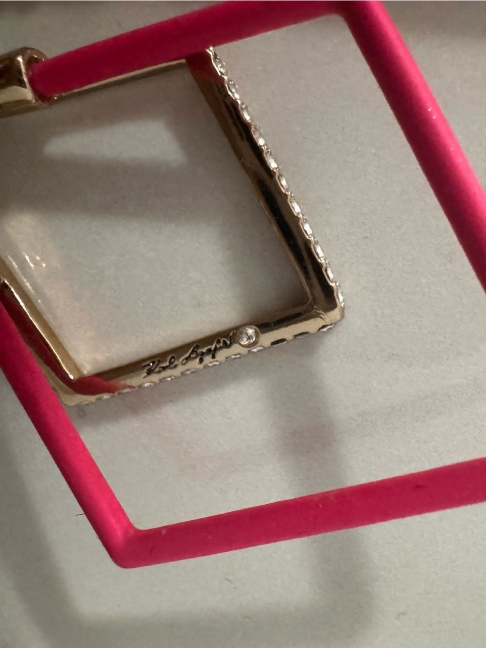 Karl Lagerfeld Gold-Tone & Hot Pink Statement Jewelry Set